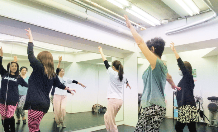 アミーズサンバレッスン風景